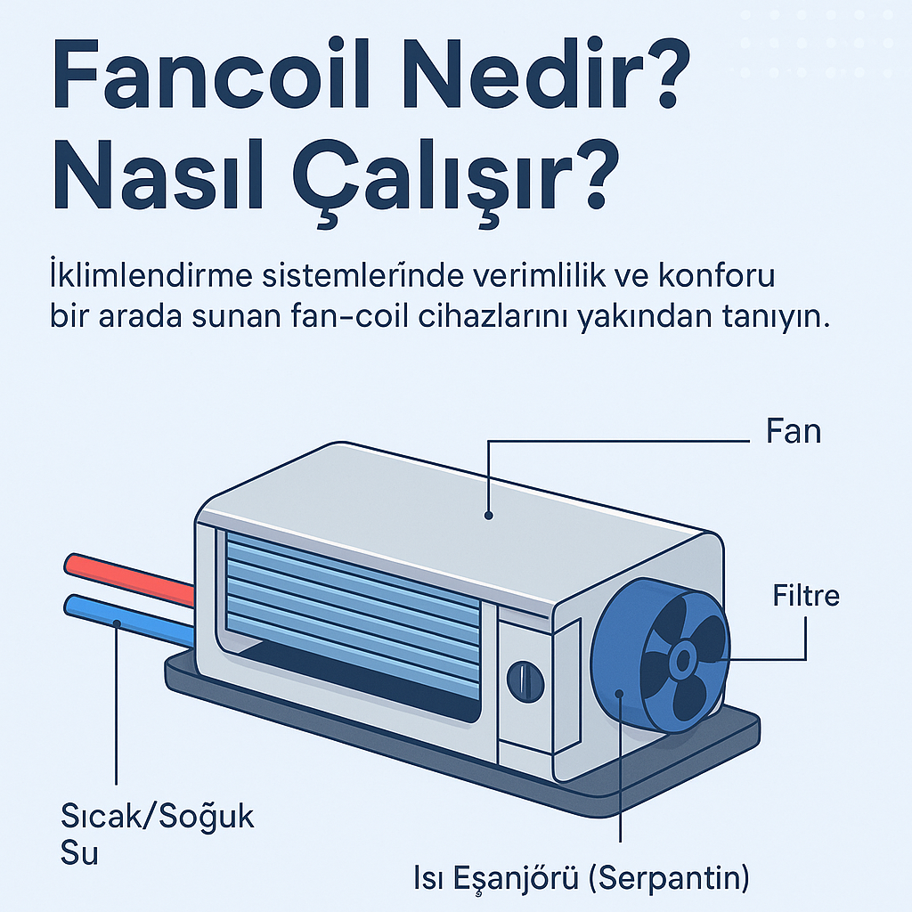 Fancoil Nedir? Nasıl Çalışır?